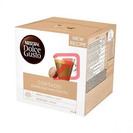 Кафе капсула NESCAFE Dolce Gusto Cortado Espresso Macchiato 16 бр.